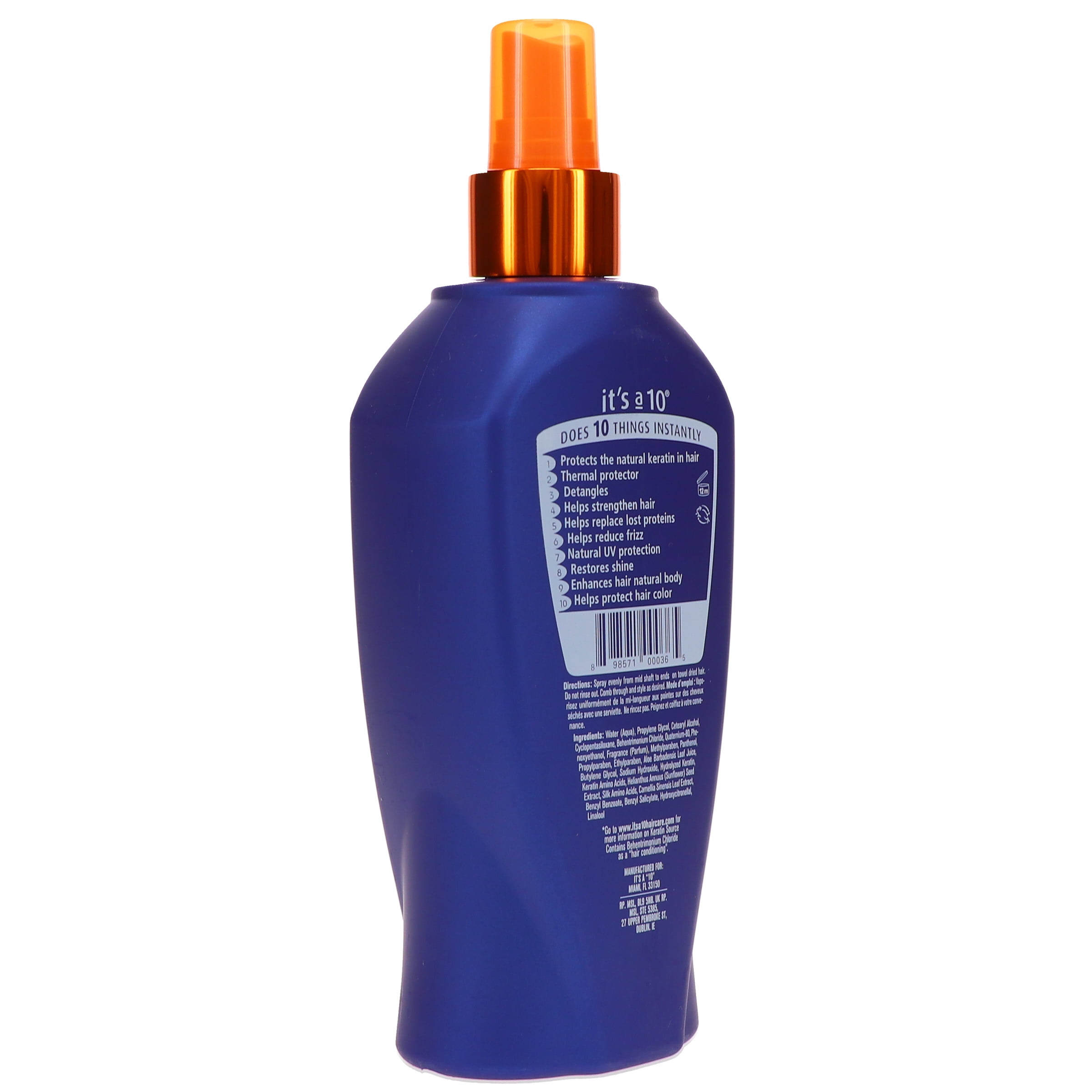 It's A 10 Plus Keratin Miracle Leave-In 10 Oz