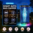 thumbnail image 2 of Bug Zapper CreateFun 2026 mejorado, 3 en 1, recargable, negro, 2 of 8