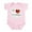 Petal Pink, variant on CafePress - Principal Infant Bodysuit - Baby Light Bodysuit, Size Newborn - 24 Months