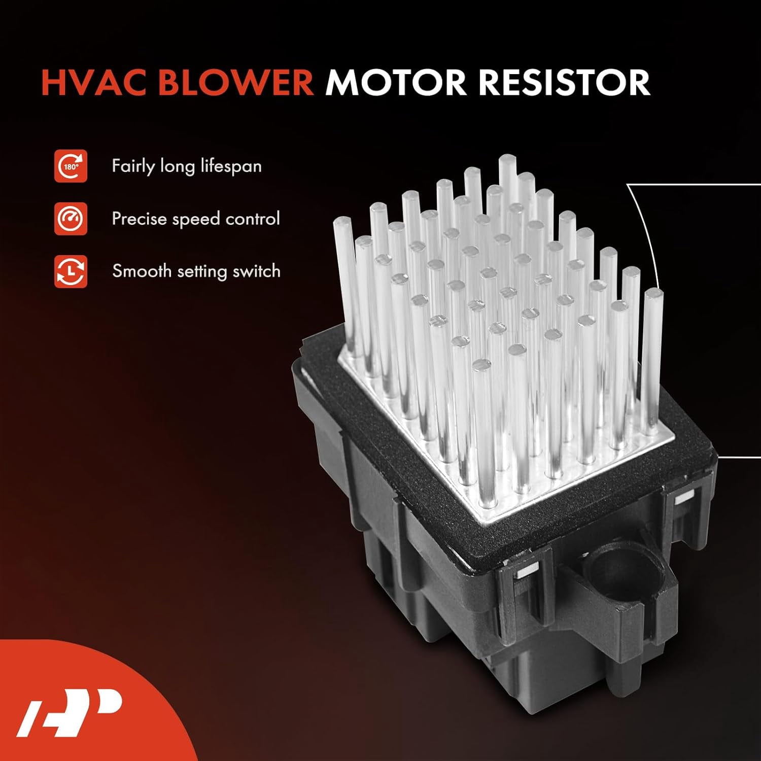 A-Premium HVAC A/C Blower Motor Resistor Replacement for Chevrolet Silverado 1500 2500 3500 2007-2013 Equinox Camaro Cadillac Buick GMC Pontiac Hummer Saturn Automatic Temperature Control
