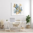 thumbnail image 2 of Stupell Industries Modern Directional Arrow Abstraction Blue Yellow Watercolor Abstract Painting Gallery Wrapped Canvas Print Wall Art, 36 x 36, 2 of 6