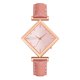 thumbnail image 2 of Reloj de cuarzo para mujer, relojes para mujer VANSVAR Reloj de pulsera analógico con correa de cuero de cuarzo informal para mujer Reloj de acero inoxidable, 2 of 2
