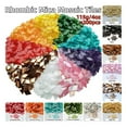 thumbnail image 2 of 115g/4oz (Approx. 200pcs) Rhombic Mica Mosaic Tiles Translucent Micaceous Tile DIY Craft Materials Candleholder/Lampshade/Window, 2 of 7