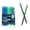 Blue green, variant on Ywmsfl Pack Of 12 Assorted Colors 3.0mm Soft Leads Mechanical Colored Pencils Oil Based Colored Pencils For Art Hand Projects