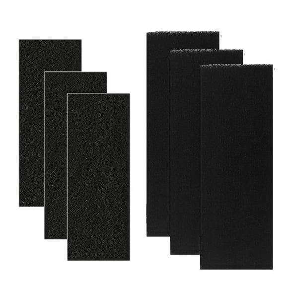 Qzbhct 3 Activated Carbon Filters for LR 3 Model, 3 Activated Carbon Filters for Nature's Miracle Cat Litter Box