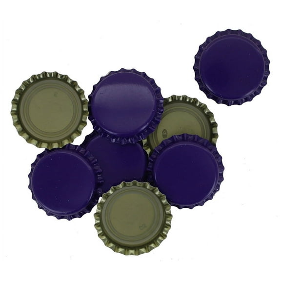 Crown Caps With Oxy-Liner - Case of 10,000 Caps Purple
