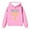 S-Pink, variant on Ulitacool Girls Spring Sweatshirts Round Neck Letter Prints Hanukkah Menorah Hooded Sweatshirt Pullover Kids Hoodie Shirt Long Sleeve Blouse Leisure Wear Black 2-3 Years