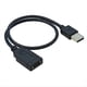 thumbnail image 3 of Cable USB-A Macho A Tipo C para Panel Frontal Cable Adaptador USB para Panel Frontal Cable Adaptador USB2.0 A TYPE-e KEY-A, 3 of 5