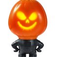 thumbnail image 4 of LED Calabaza Halloween Con Música Espeluznante Calabazas Cantantes Aterradoras () Naranja, 4 of 5