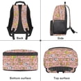 thumbnail image 5 of KUIFORTI Brown Capybara Kids Backpack Girls School Bag Comfortable Lightweight with Multiple Storage Pockets Suitable for Elementary Primary Middle, 5 of 7