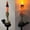 Orange, variant on Halloween Solar Lights Outdoor Skeleton Hand Candle Stake Lights, Waterproof LED Flameless Flickering Candle Skull Pathway Markers Decor for Yard Garden Lawn Walkway Driveway