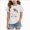 v50-White, variant on boobe Girls T Shirts Short Sleeve Kids Summer Tops Soft Casual Crewneck Basic Tees 6-12 Months 12-24 Months 2t 3t 4t 5t 6t 7t 8t 9t Children