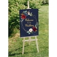 thumbnail image 5 of Darling Souvenir MADE WITH LOVE Painted RosesLargeWelcomeSign, Decorative PosterWelcomeTo Our Wedding Poster For Easel Wedding Collection- 18x12, 5 of 5