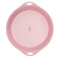 thumbnail image 3 of Miangastore Plastic Garden Sieve Riddle Green for Soil Stone Mesh Gardening Tool with Handle (Pink), 3 of 8