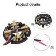 thumbnail image 3 of Motor Carbon Brush Kit For MILWAUKEE 14-46- 22-22-1625 Motor Carbon Brush Kit For 2650-20 Compact Drill Assembly Power Tools, 3 of 5
