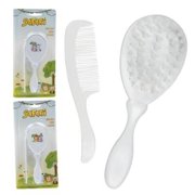 DDI 2326799 Baby White Brush & Comb Set, Pack of 2 - Case of 144