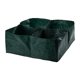 thumbnail image 1 of Bolsa de jardinera 60 * 60 * 25 cm 4 Bolsa de jardinera cuadrada de malla dividida Maceta de cama elevada Maceta para flores Plantas vegetales - Verde TUNC Sencillez, 1 of 5