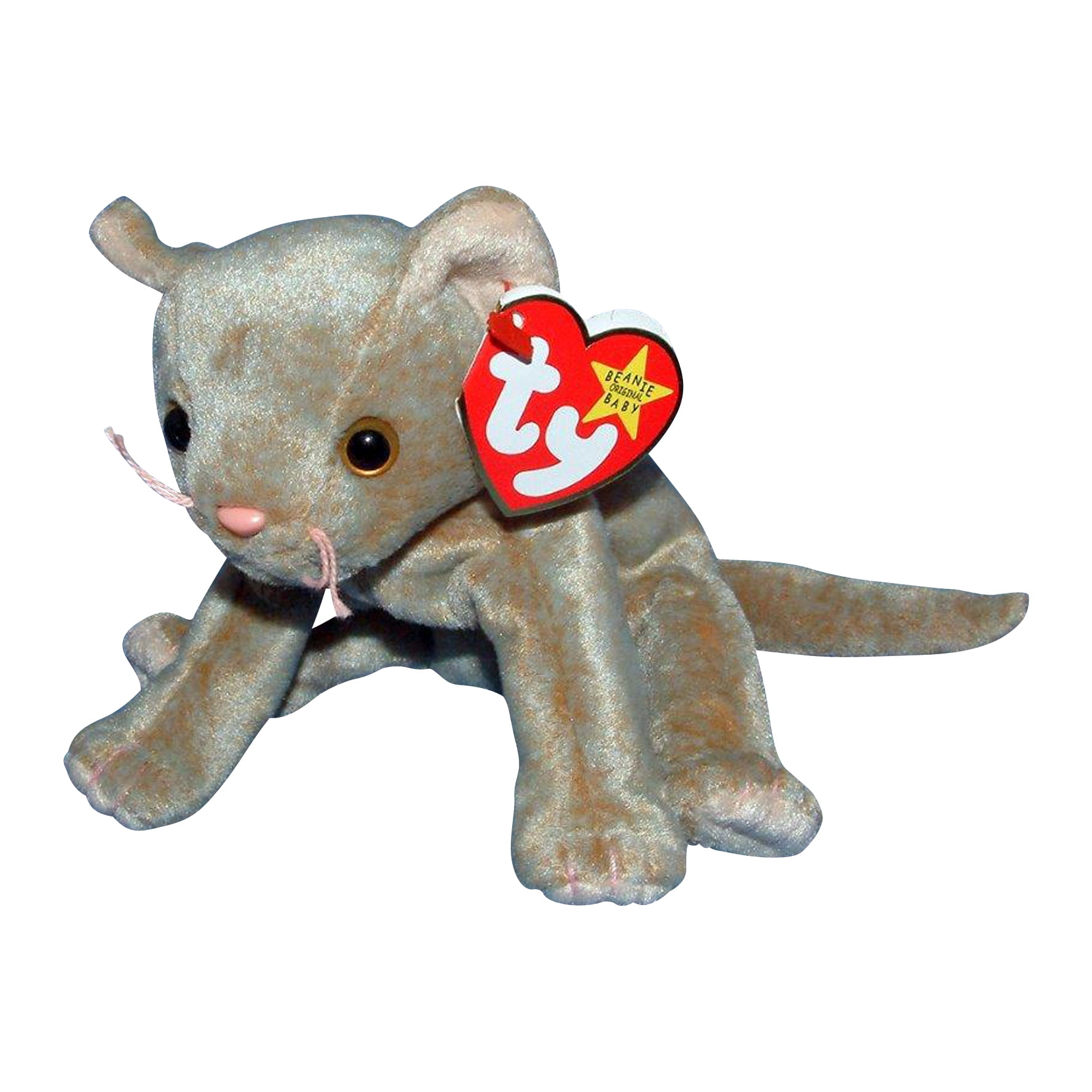 TY SCAT the CAT BEANIE BABY MINT with MINT TAG 