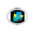 thumbnail image 1 of Nothing Is True Everything Is Pertted Mirror Portable Fold Hand Makeup Double Side Glasses, 1 of 3