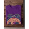 thumbnail image 3 of Wild Heart Free Spirit T-Shirt Men -Image by Shutterstock, Male x-Large, 3 of 4