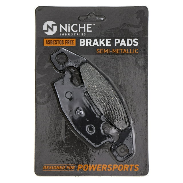 Niche Brake Pad Set for Kawasaki Ninja 250R Semi-Metallic Motorcycle 519-KPA2424D