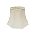 thumbnail image 2 of Royal Designs Flare Bottom Corner Scallop Lamp Shade, Eggshell Fabric, 2 of 5