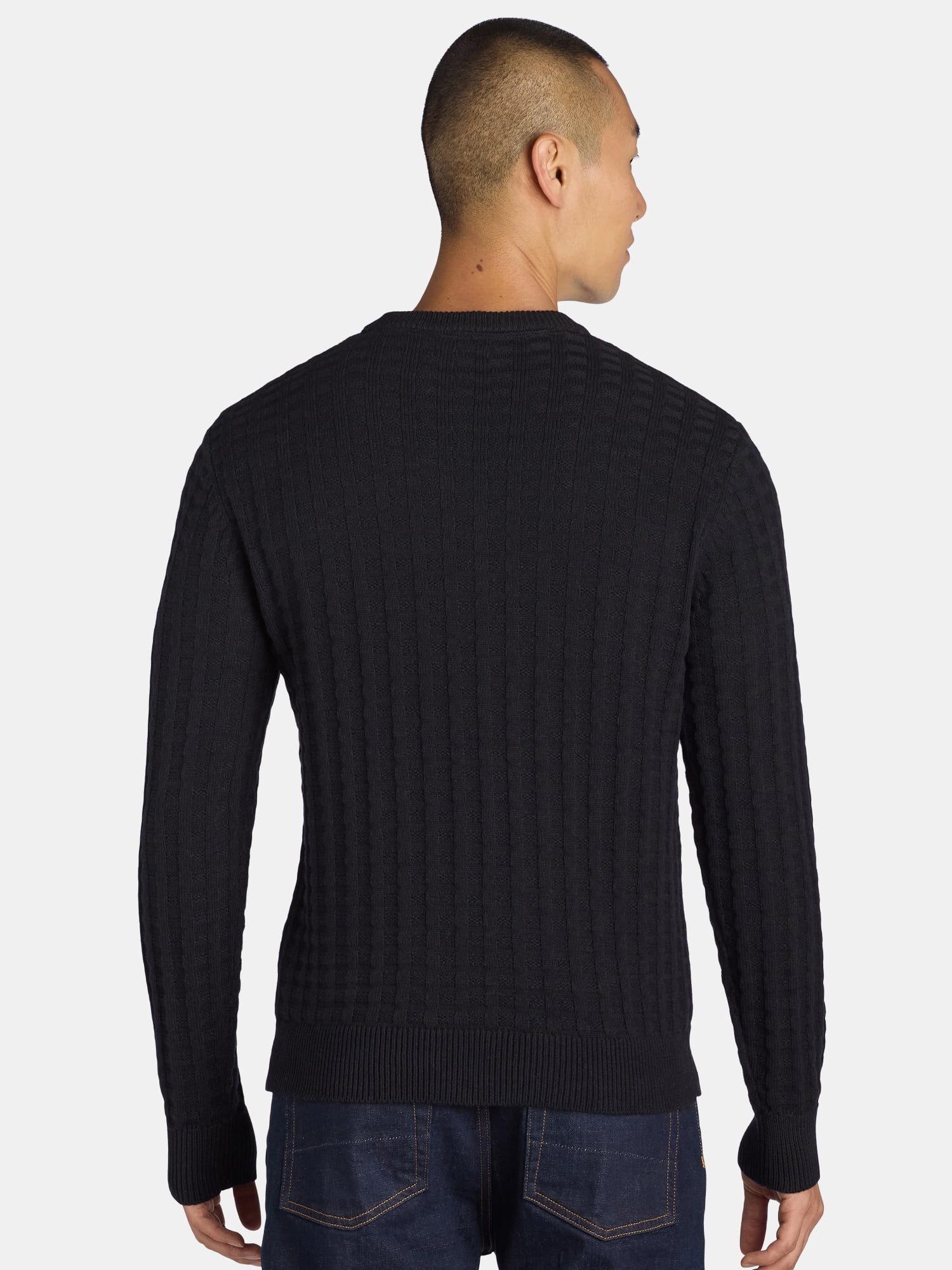 Tribekka 44 Men's Textured Crewneck Sweater, Sizes XS-3XL