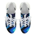 thumbnail image 6 of 2024 Geometric Lattice Women Or Men Lace Up Flat Sneakers Female Mesh Walking Footwear, 6 of 8