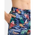 thumbnail image 4 of George Men's & Big Men's Novelty Swim Trunks with UPF 50+, 7" Inseam, Sizes S-3XL, 4 of 5