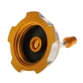 thumbnail image 3 of Tapa del tanque de de la motocicleta CNC + manguera de la válvula de ventilación amarilla Macarena Tapa del tanque de combustible, 3 of 6