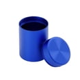 thumbnail image 2 of Aluminum Tea Canister, Portable Storage Tin Travel Small Tea Container, Airtight Lightweight Can for Tea Coffee Storage in Blue, 2 of 4
