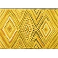 thumbnail image 1 of Ahgly Company Indoor Rectangle Southwestern Yellow Country Area Rugs, 7' x 10', 1 of 4