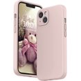 thumbnail image 1 of Funda de Silicona Líquida Compatible con iPhone 13 de 6,1 Pulgadas, Protección Individual para Cada Lente Funda de Silicona Premium Engrosada para iPhone 13 de 6,1 Pulgadas, Rosa JM, 1 of 5
