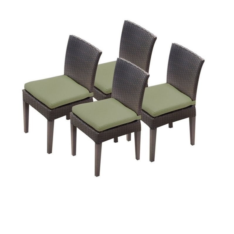 Tkc Napa Wicker Patio Dining Chairs In Cilantro Set Of 4 Canada Tkc Napa Wicker Patio Dining Chairs In, Napa Patio Furniture
