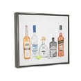 thumbnail image 3 of Stupell Industries Mixed Bar Liquor Bottles Graphic Art Luster Gray Floating Framed Canvas Print Wall Art, Design by Ziwei Li, 3 of 8