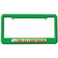 thumbnail image 1 of I Could Use Good Paddling, Kayak License Plate Tag Frame, Multiple Colors, 1 of 1
