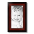 thumbnail image 2 of ArtToFrames 6x11" Matte mahogany Diploma Picture Frame, Brown Wood Poster Frame, with Regular Glass and 2 (FBPL-5108), 2 of 7