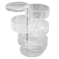 thumbnail image 1 of Jewelry Box, 5 Layer Jewelry Holder 360 Degree Rotation Transparent   For Lipstick Cosmetics, 1 of 8