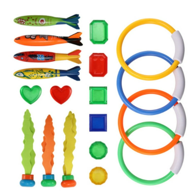 Autrucker Diving Pool Toys for Kids Swimming Pool Diving Toys for