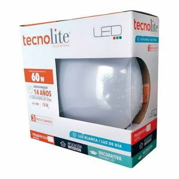 Lámpara LED Tecnolite 12 W Luz Fría