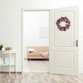 thumbnail image 4 of Spring Peony Wreath Simulation Spring Wreath Flower Door Wall Hanging Home Decoration Mother‘s Day Easter Gate Fence Decoration Wreath Spring Gardening Decorations for Easter 13.7 Inch, 4 of 4