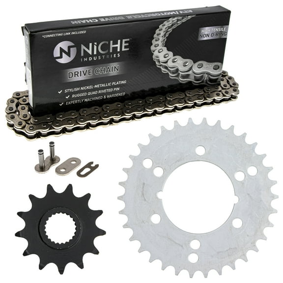 Niche Sprocket Chain Set for Polaris Xplorer 400L 13/34T 520 ATV MK1003844