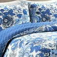 thumbnail image 3 of Lush Decor Floral Cotton Quilt Sets, Full/Queen, 3-Pieces, 3 of 11