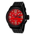 thumbnail image 2 of Men's 10543-BB-05 Submersible Analog Display Swiss Quartz Black Watch, 2 of 5