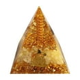 thumbnail image 2 of Vacemry Under $5 Crystal Quartz Resin Stand, Natural Stone Desk Ornament, Decorative Pyramid Paperweight, Healing Crystal Tower for Office Home, 2 of 6