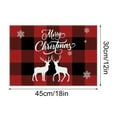 thumbnail image 3 of Christmas Placemats, Table Mats for Christmas, Holiday Dining and Family Gatherings Festive Decorations, Set Of 4 Easy Clean Vinyl Christmas Table Mats for Home Living Room Kitchen Decor, 3 of 8