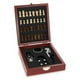 thumbnail image 3 of Juego para Vino Veneto con Ajedrez Aquila JV6359, 3 of 3