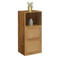 thumbnail image 3 of Pemberly Row Two-Door Cabinet with Shelf in Caramel Wood Frame Finish, 3 of 9
