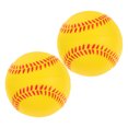 thumbnail image 1 of HEANUJJ 2Pcs Soft Practice Baseballs Made from PU Sponge for Safe Indoor Outdoor Training, 1 of 6