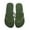 Green, variant on CPNG Men Women Beach Rubber Shower Summer Casual Lightweight Cushioning Soft Fashion Hollow Breathable Flip Flop Shock-Absorbing Thong Walking Sandals